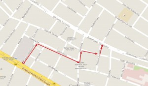 Map of the Walk